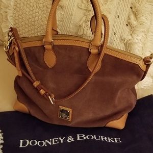Dooney & Bourke suede satchel